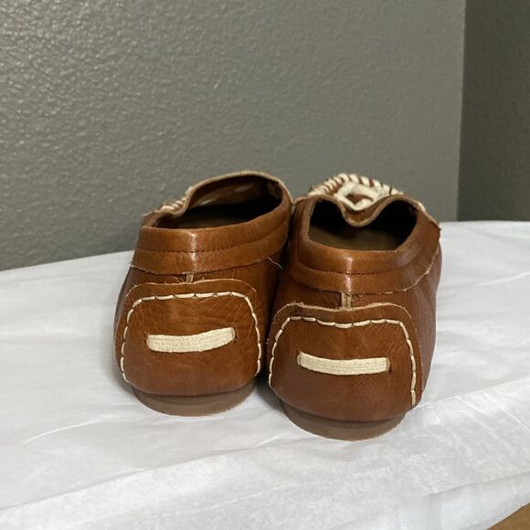 Zodiac Women's Leather Moccasins Loafers Slip On Flat Zac - Picture 4 of 9